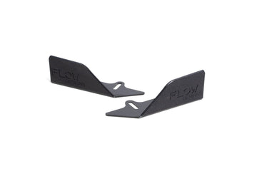 FLOW Designs  FK8 Civic Type R Front Lip Splitter Winglets (Pair) - MODE Auto Concepts