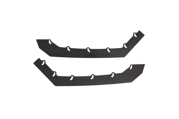 FLOW Designs  FK8 Civic Type R Front Lip Splitter Extensions (Pair) - MODE Auto Concepts
