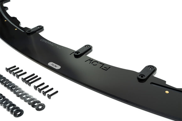 FLOW Designs  S15 / 200SX Front Lip Splitter (For Standard Front Bar) - MODE Auto Concepts