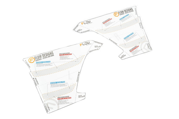 FLOW Designs  ZN8 GR86 Front Bumper Canards - MODE Auto Concepts