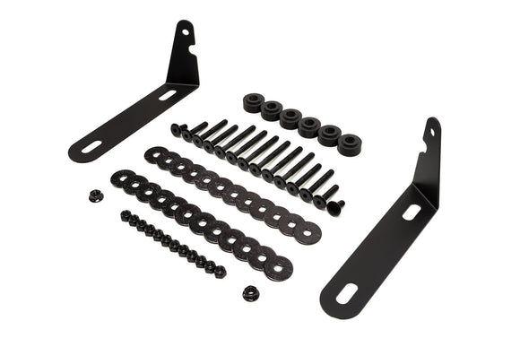 FLOW Designs  DN8 Sonata N Line 2020-2023 Front Lip Splitter & Reinforcement Bracket - MODE Auto Concepts