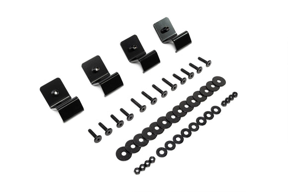 FLOW Designs  i30N Hatch PD FL 2021 Front Lip Splitter & Reinforcement Brackets - MODE Auto Concepts