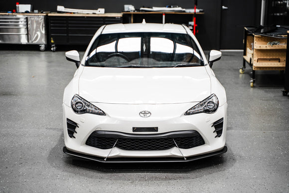 Toyota 86 (Facelift) Front Lip Splitter V2 (With Support Rods) - MODE Auto Concepts