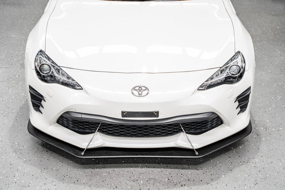 Toyota 86 (Facelift) Front Lip Splitter V2 (With Support Rods) - MODE Auto Concepts