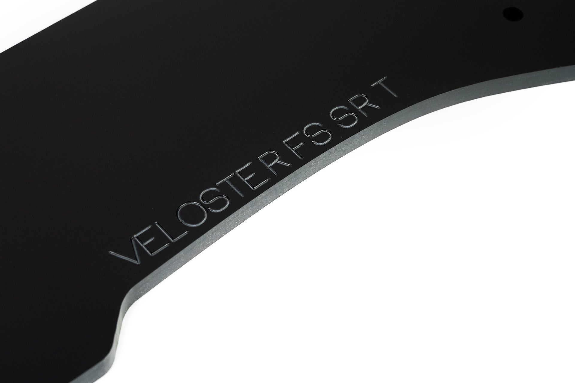 FLOW Designs  Veloster SR Turbo Front Lip Splitter