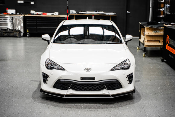 Toyota 86 (Facelift) Front Lip Splitter V2 (With Support Rods) - MODE Auto Concepts
