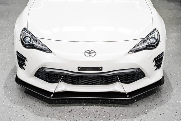 Toyota 86 (Facelift) Front Lip Splitter V2 (With Support Rods) - MODE Auto Concepts