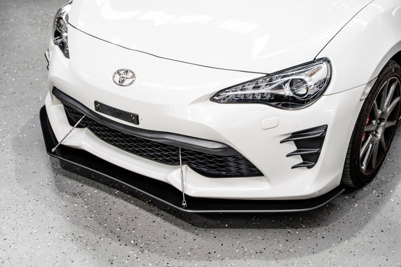 Toyota 86 (Facelift) Front Lip Splitter V2 (With Support Rods) - MODE Auto Concepts