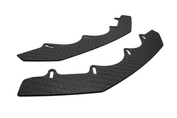 FLOW Designs  MK8 Golf R Front Lip Splitter Extensions (Pair) - MODE Auto Concepts