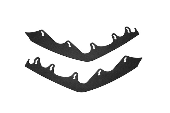 FLOW Designs  Honda Accord Euro CL7/CL9 Front Splitter Extensions - MODE Auto Concepts