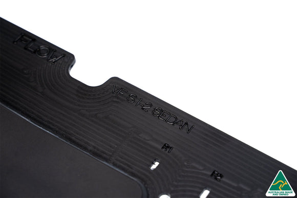 FLOW Designs  VF Commodore S2 Sedan Flow-Lock Rear Diffuser - MODE Auto Concepts