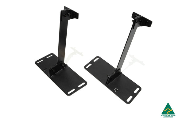 FLOW Designs  MK7 Golf R (USDM) Chassis Mounted Front Lip Splitter V3 - MODE Auto Concepts