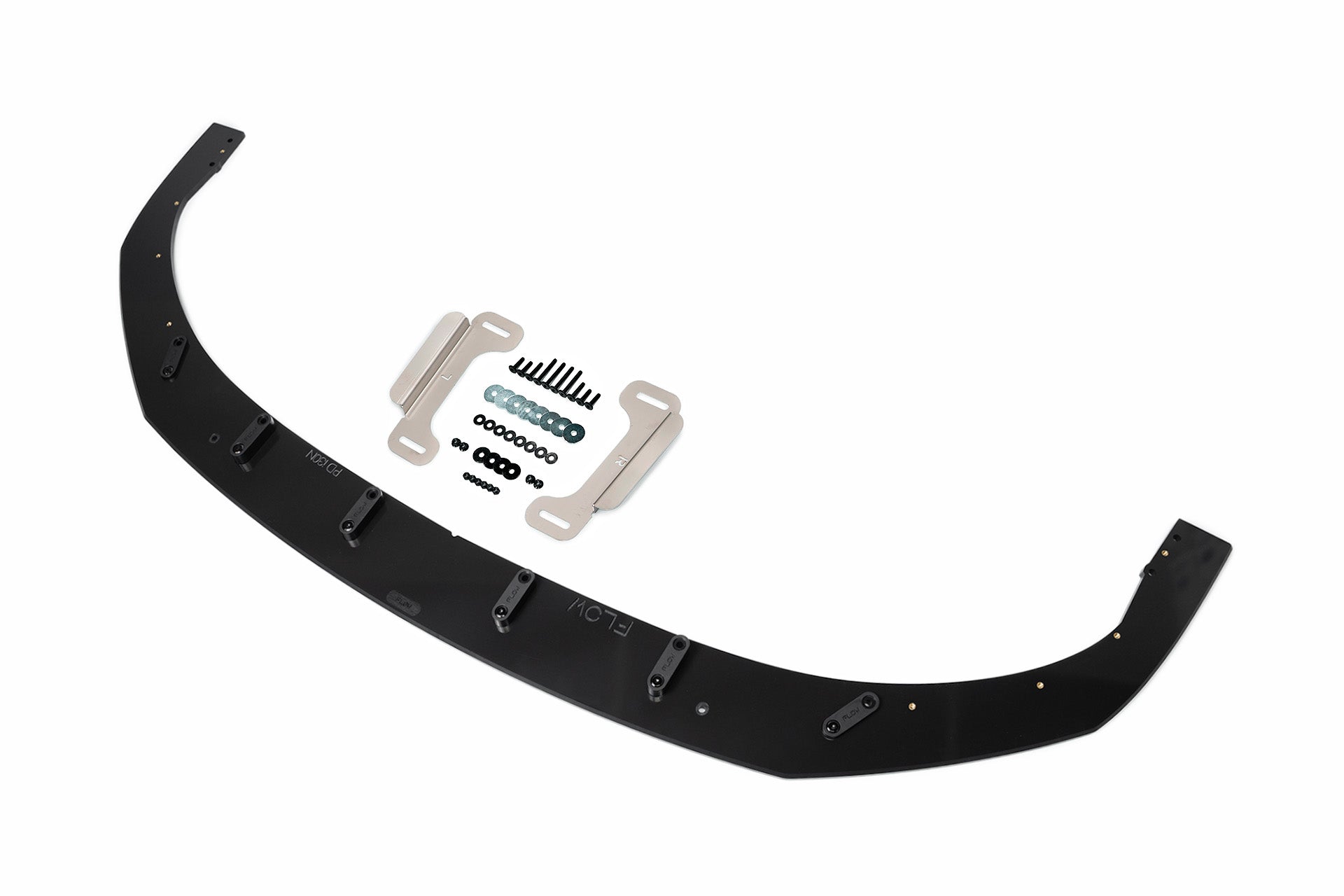 FLOW Designs  i30N Hatch PD (2018-2020) Front Lip Splitter & Reinforcement Brackets - MODE Auto Concepts
