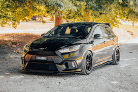 MK3 Focus RS Front Lip Splitter (3 Piece) & Bumper Reinforcement Bracket - MODE Auto Concepts