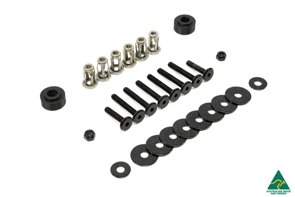 FLOW Designs  VB WRX Rear Spats (GLOSS; Pair) - MODE Auto Concepts