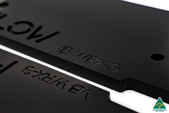 FLOW Designs  VB WRX Side Skirt Splitters (GLOSS: Pair) - MODE Auto Concepts