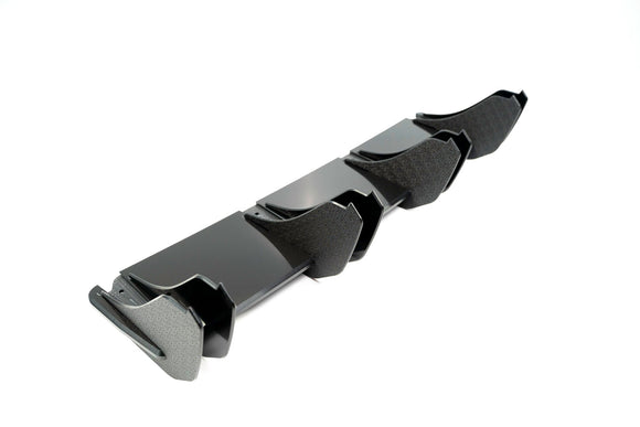 FLOW Designs  MK8 Golf R Flow-Lock Rear Diffuser - MODE Auto Concepts