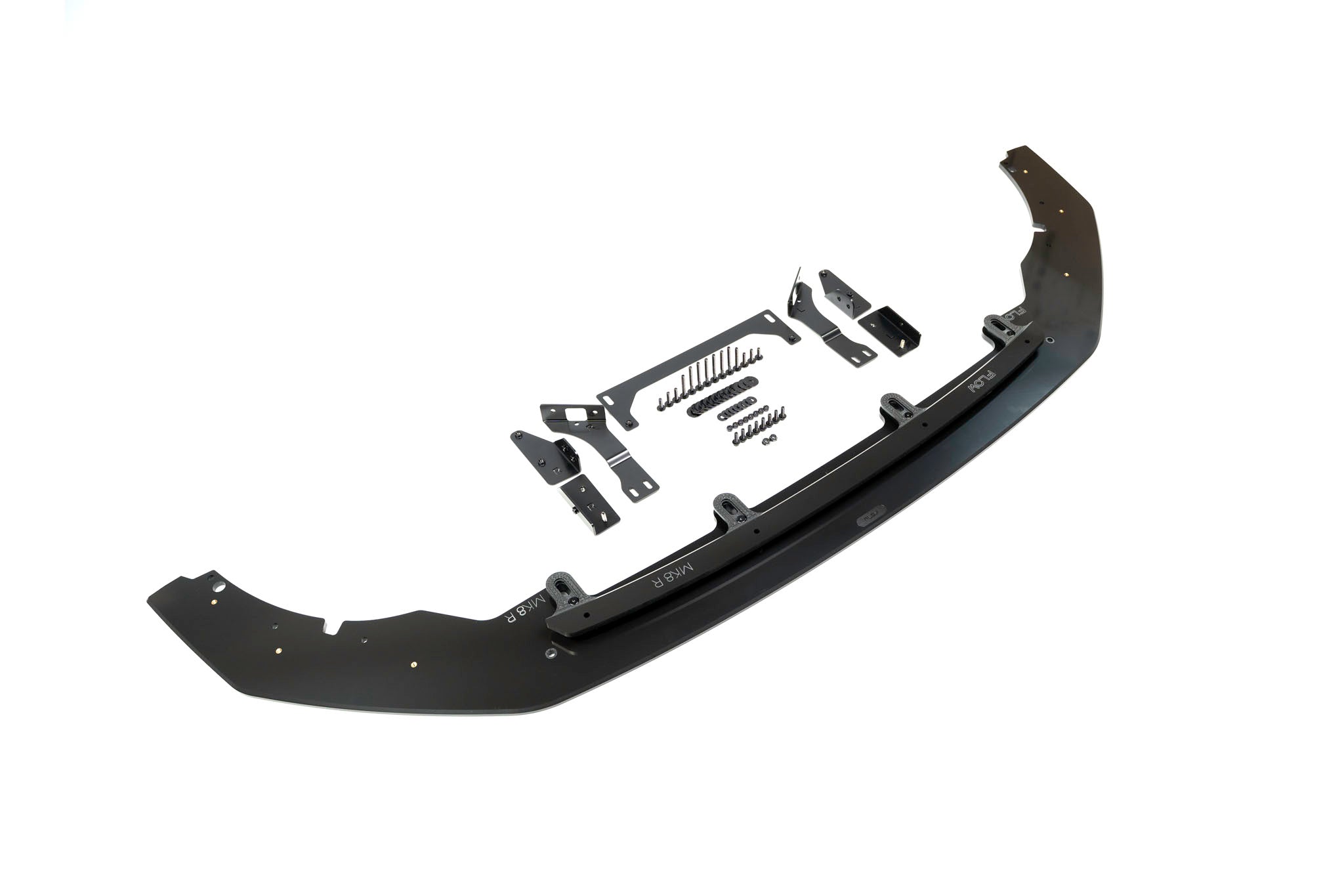 FLOW Designs  MK8 Golf R Chassis Mounted Front Lip Splitter - MODE Auto Concepts