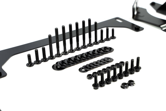 FLOW Designs  MK8 Golf R Chassis Mounted Front Lip Splitter - MODE Auto Concepts