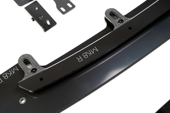 FLOW Designs  MK8 Golf R Chassis Mounted Front Lip Splitter - MODE Auto Concepts