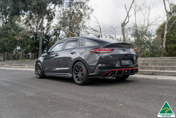 FLOW Designs  i30N Fastback PD FL 2022+ Flow-Lock Rear Diffuser - MODE Auto Concepts