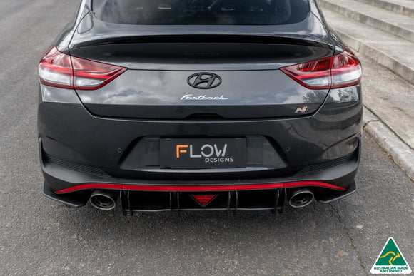 FLOW Designs  i30N Fastback PD FL 2022+ Flow-Lock Rear Diffuser - MODE Auto Concepts