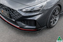 FLOW Designs  i30N Fastback PD FL 2022+ Front Lip Splitter & Reinforcement Brackets - MODE Auto Concepts