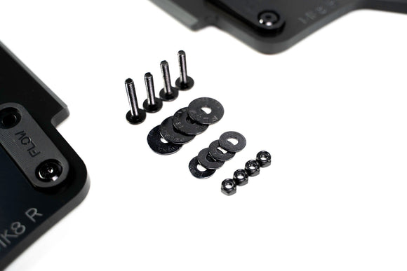 FLOW Designs  MK8 Golf R Rear Spats (Pair) - MODE Auto Concepts