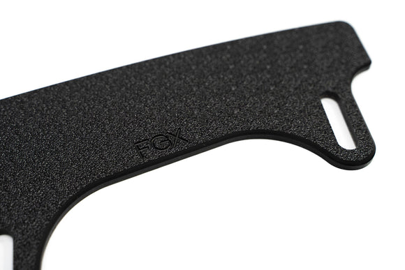 FLOW Designs  Falcon FGX Front Lip Splitter Extensions (Pair) - MODE Auto Concepts