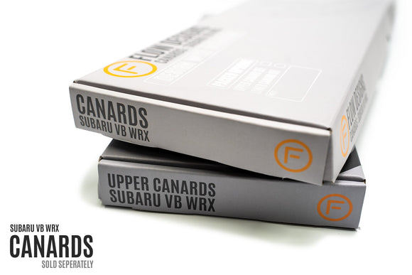 FLOW Designs  VB WRX Front Bumper Canards - MODE Auto Concepts