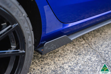 FLOW Designs  i30 N Line Hatch PD (2018-Current) Side Skirt Splitter Winglets (Pair) - MODE Auto Concepts