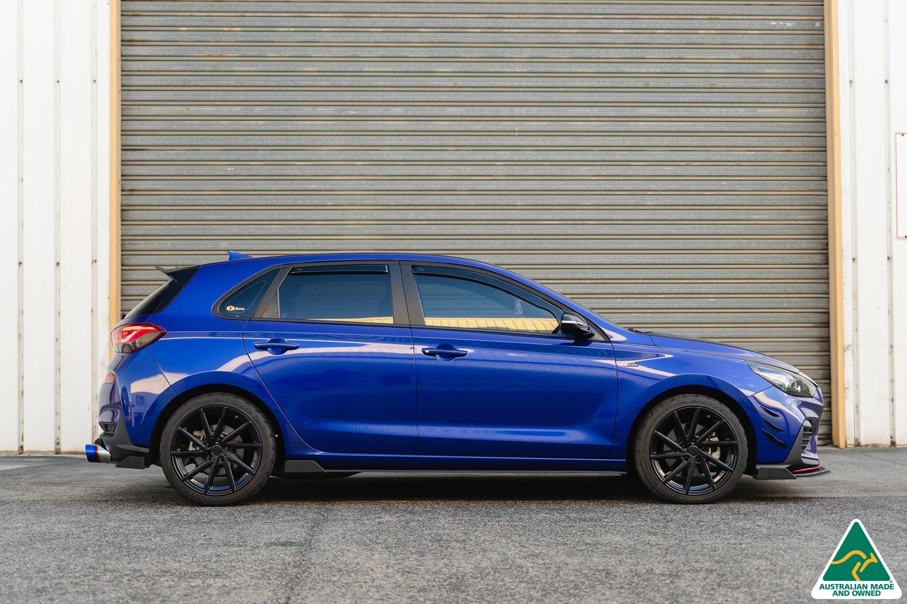 FLOW Designs  i30 N Line Hatch PD (2018-Current) Side Skirt Splitters (Pair) - MODE Auto Concepts