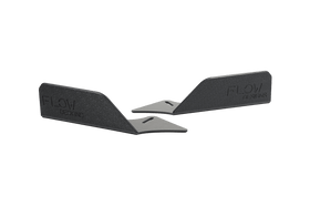 FLOW Designs  i30 N Line Hatch PD (2018-Current) Side Skirt Splitter Winglets (Pair) - MODE Auto Concepts