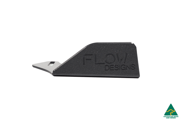 FLOW Designs  i30 SR Hatch (2017-2018) Rear Spat Winglets (Pair) - MODE Auto Concepts