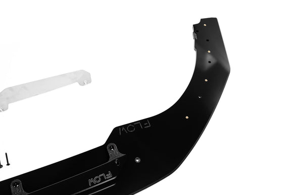 FLOW Designs  MK8 Golf GTI Front Lip Splitter & Bumper Reinforcement Plate - MODE Auto Concepts