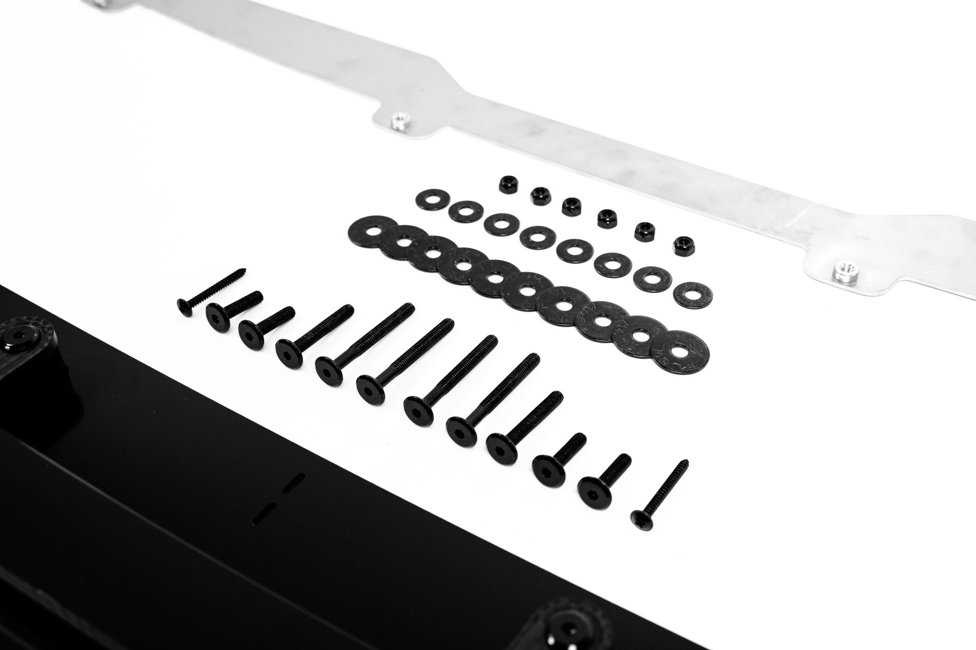 FLOW Designs  MK8 Golf GTI Front Lip Splitter & Bumper Reinforcement Plate - MODE Auto Concepts