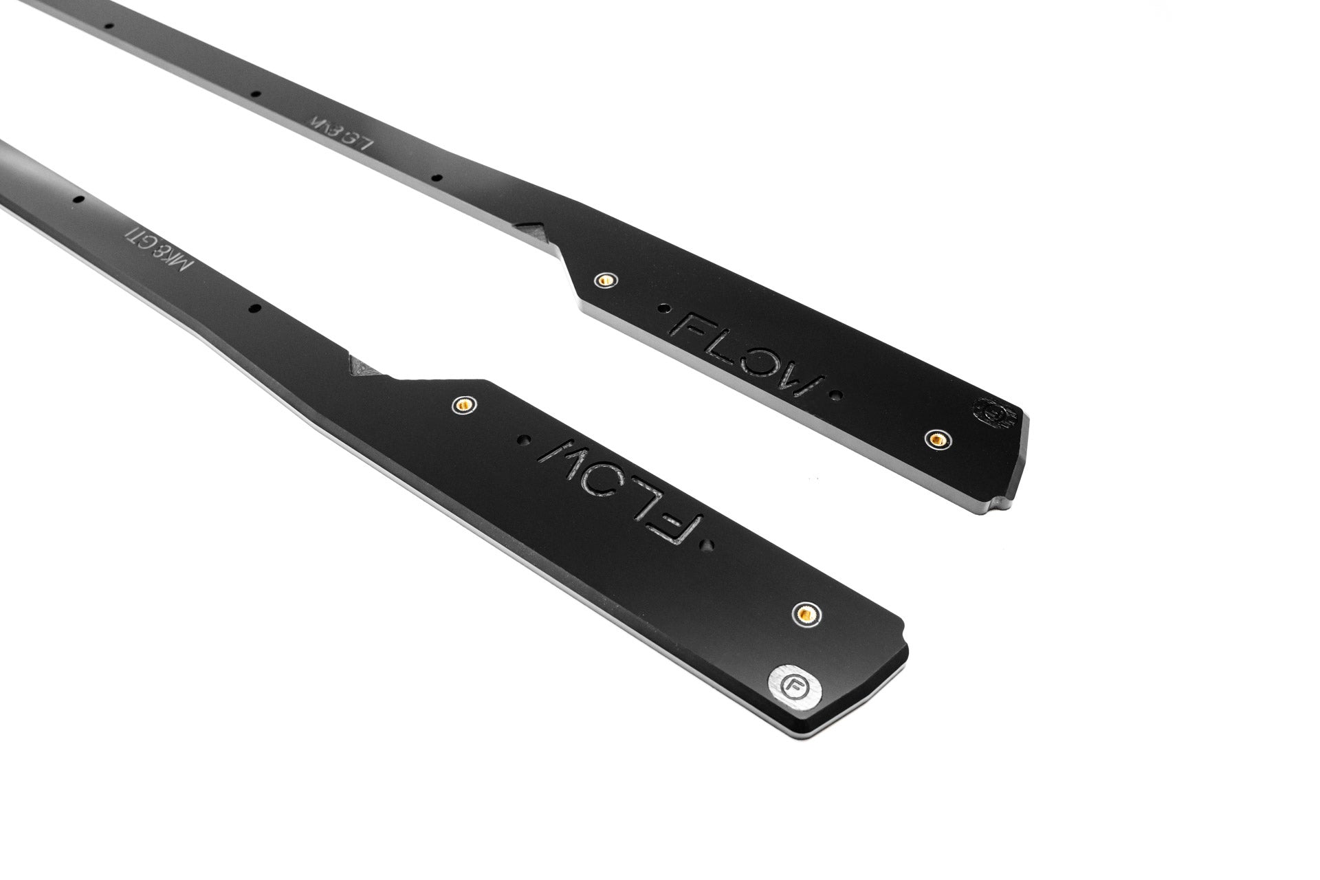 FLOW Designs  MK8 Golf GTI Side Skirt Splitters (Pair) - MODE Auto Concepts