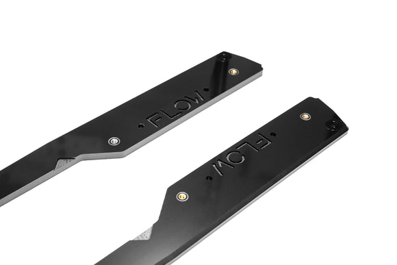 FLOW Designs  MK8 Golf GTI Side Skirt Splitters (Pair) - MODE Auto Concepts