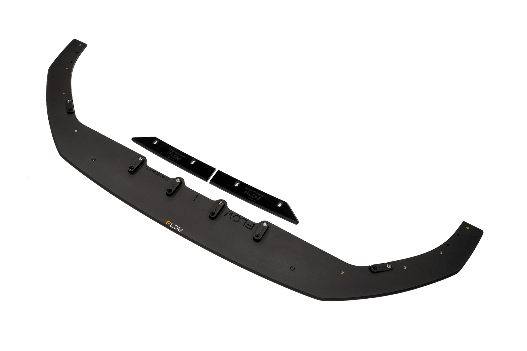FLOW Designs  S3 8V Sedan Facelift Front Lip Splitter & Mounting Brace - MODE Auto Concepts