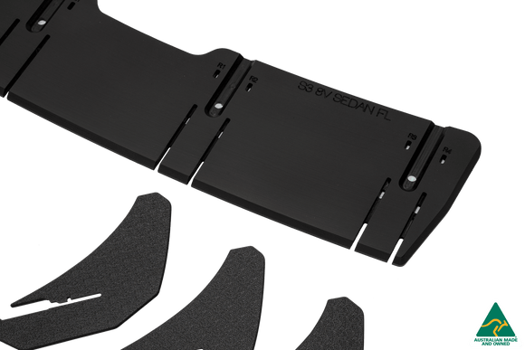 FLOW Designs  S3 8V Sedan Facelift Flow-Lock Rear Diffuser - MODE Auto Concepts