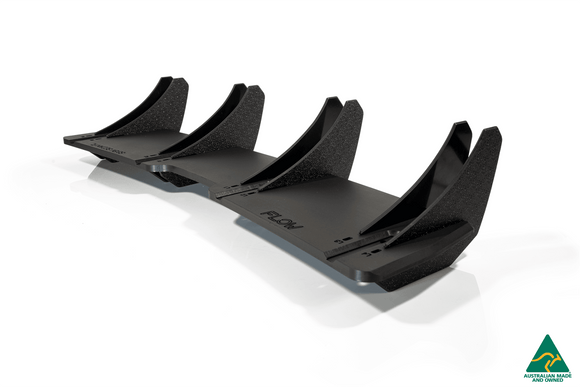 FLOW Designs  S3 8V Sedan Facelift Flow-Lock Rear Diffuser - MODE Auto Concepts