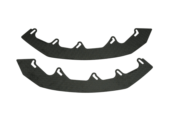 FLOW Designs  S3 8V Sedan Facelift Front Lip Splitter Extensions (Pair) - MODE Auto Concepts