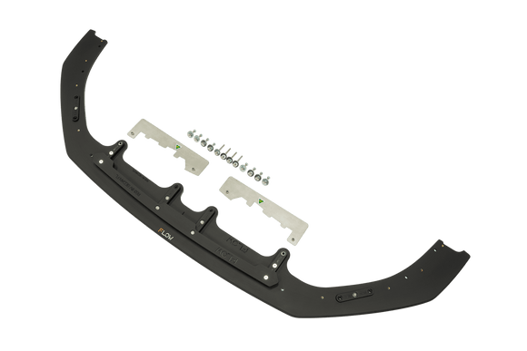 FLOW Designs  RS3 8V Sedan Facelift Front Lip Splitter & Stainless Steel Mounting Brace - MODE Auto Concepts