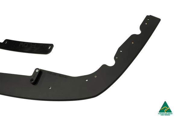 FLOW Designs  Impreza WRX/RS G3 Sedan PFL Front Lip Splitter & Mounting Brace - MODE Auto Concepts