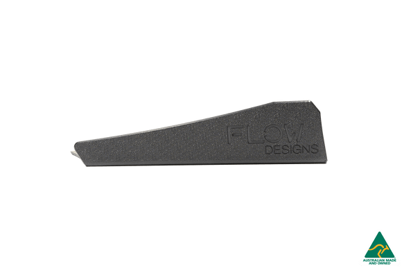 FLOW Designs  Impreza WRX/RS G3 Hatch PFL Front Lip Splitter Winglets (Pair) - MODE Auto Concepts