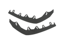 FLOW Designs  Impreza WRX/RS G3 Hatch PFL Front Lip Splitter Extensions (Pair) - MODE Auto Concepts
