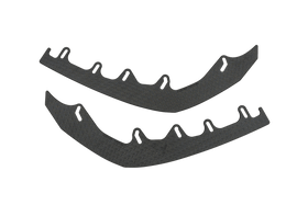 FLOW Designs  Impreza WRX/RS G3 Hatch PFL Front Lip Splitter Extensions (Pair) - MODE Auto Concepts