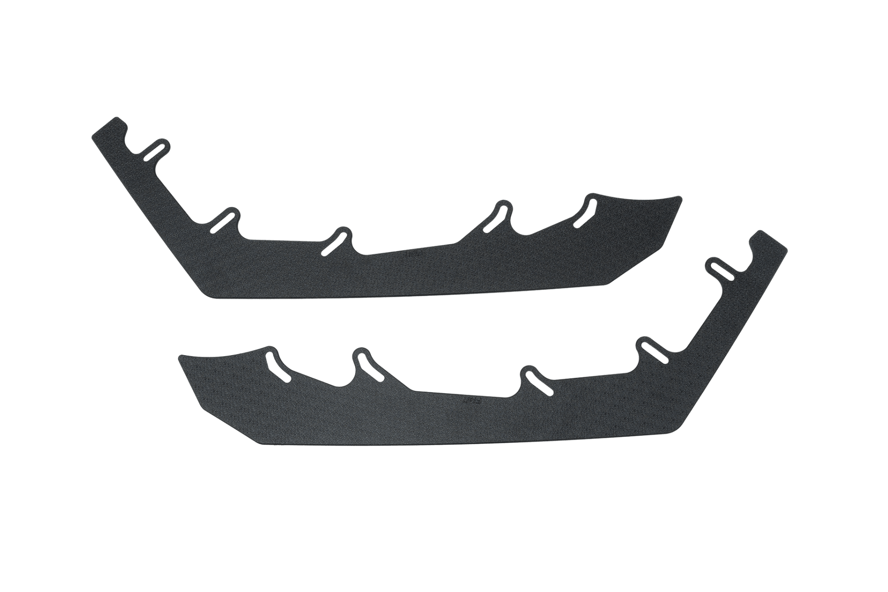 FLOW Designs  FK4/FK7 Civic RS Hatch FL Front Lip Splitter Extensions (Pair) - MODE Auto Concepts