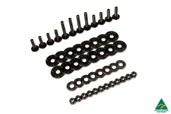 FLOW Designs  CN7 Elantra N Sedan 2021 Front Lip Splitter & Mounting Brace - MODE Auto Concepts