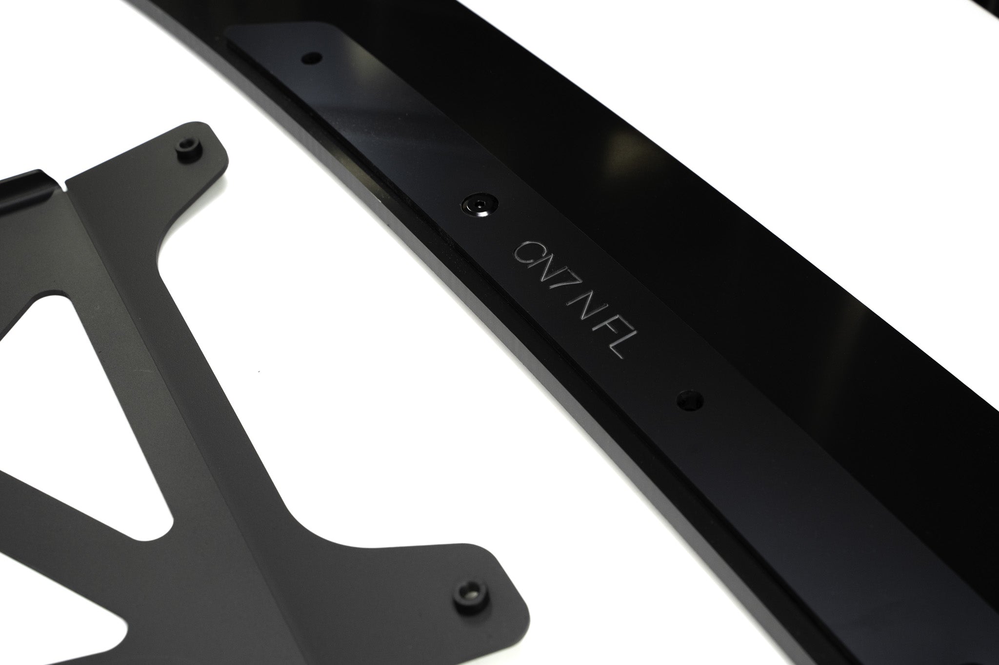 FLOW Designs  CN7 V2 Elantra N Sedan Facelift V2 - 2024 Front Lip Splitter & Mounting Brackets (Pair) - MODE Auto Concepts